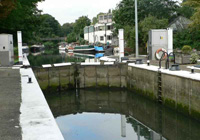 Brentford Thames lock
