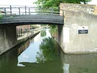 Entrance to the Hertford Union canal
